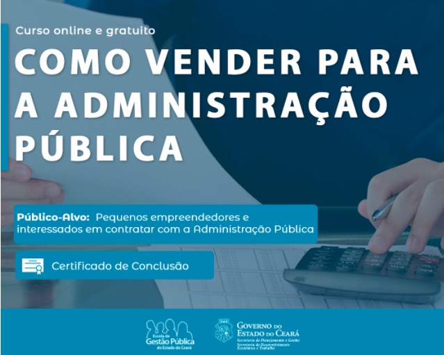 Curso EAD “Como vender para a administração pública” abre novas possibilidades para empresários